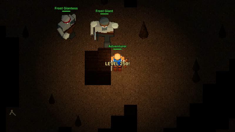 A torch-lit dungeon